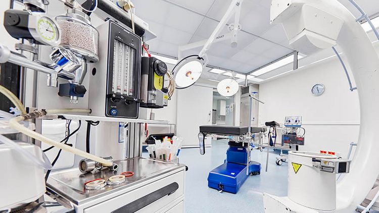 Operationssaal im OP Zentrum Achern