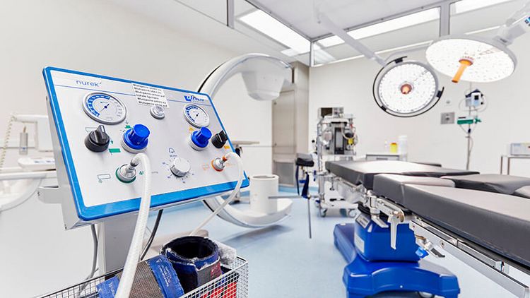 Operationssaal im OP Zentrum Achern