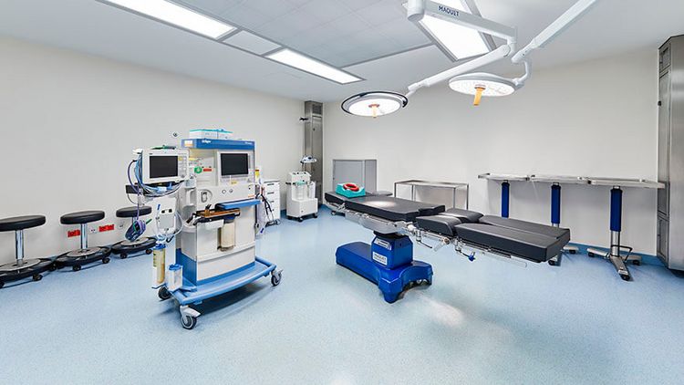 Operationssaal im OP Zentrum Achern